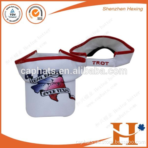 Toweling Sun Visor Cap/ Dry Fit Sports Summer Sun Visor Hat For Man And Women